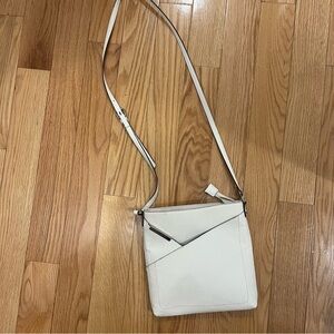 Steve Madden White Crossbody Bag